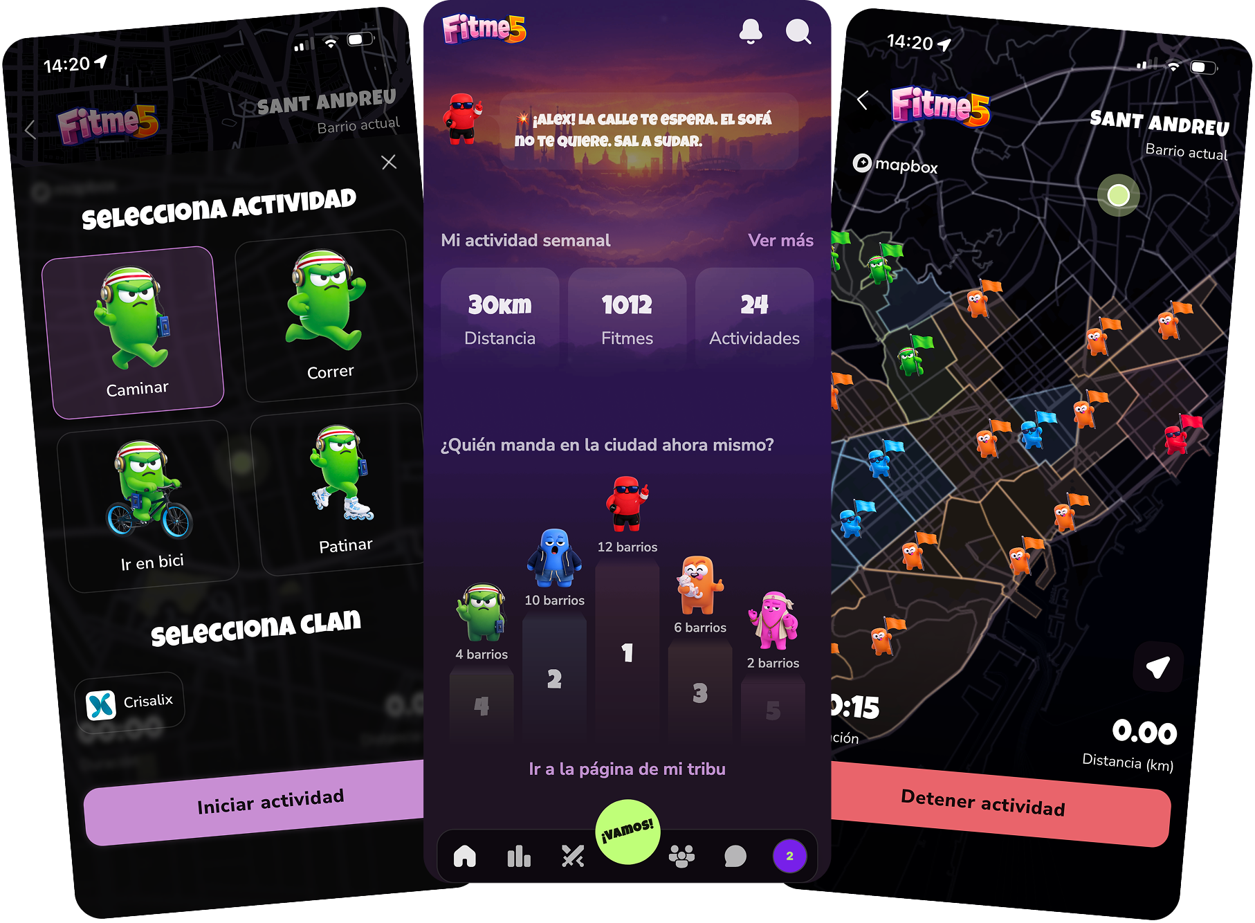Fitme5 screenshots
