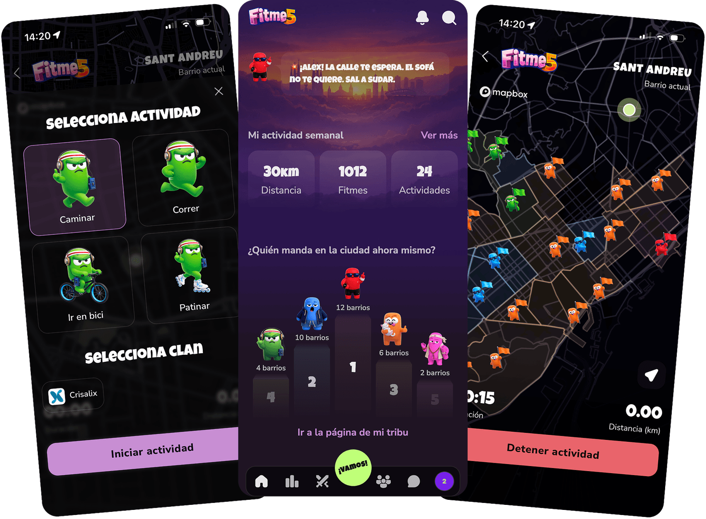 Fitme5 screenshots